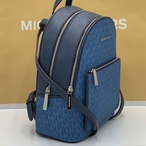 MICHAEL KORS ADINA MEDIUM BACKPACK DR CHAMBRAY MLT